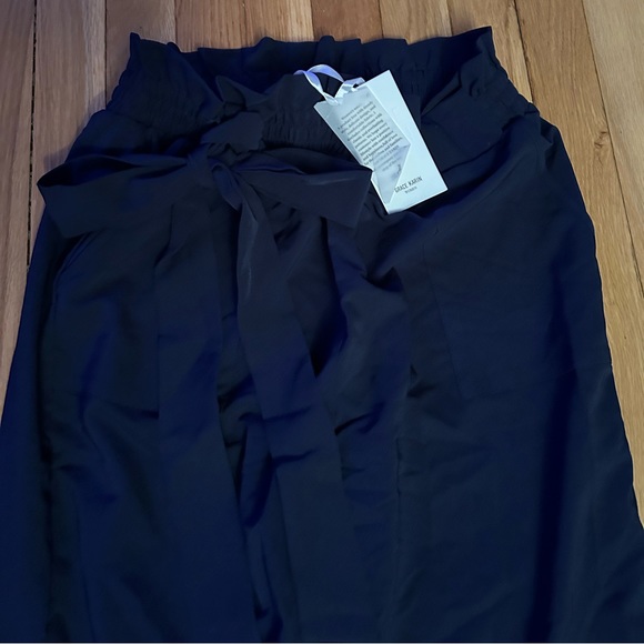 GRACE KARIN Women's Paper Bag Waist Pants Slim Fit Casual Office Pencil Pants - Picture 5 of 9